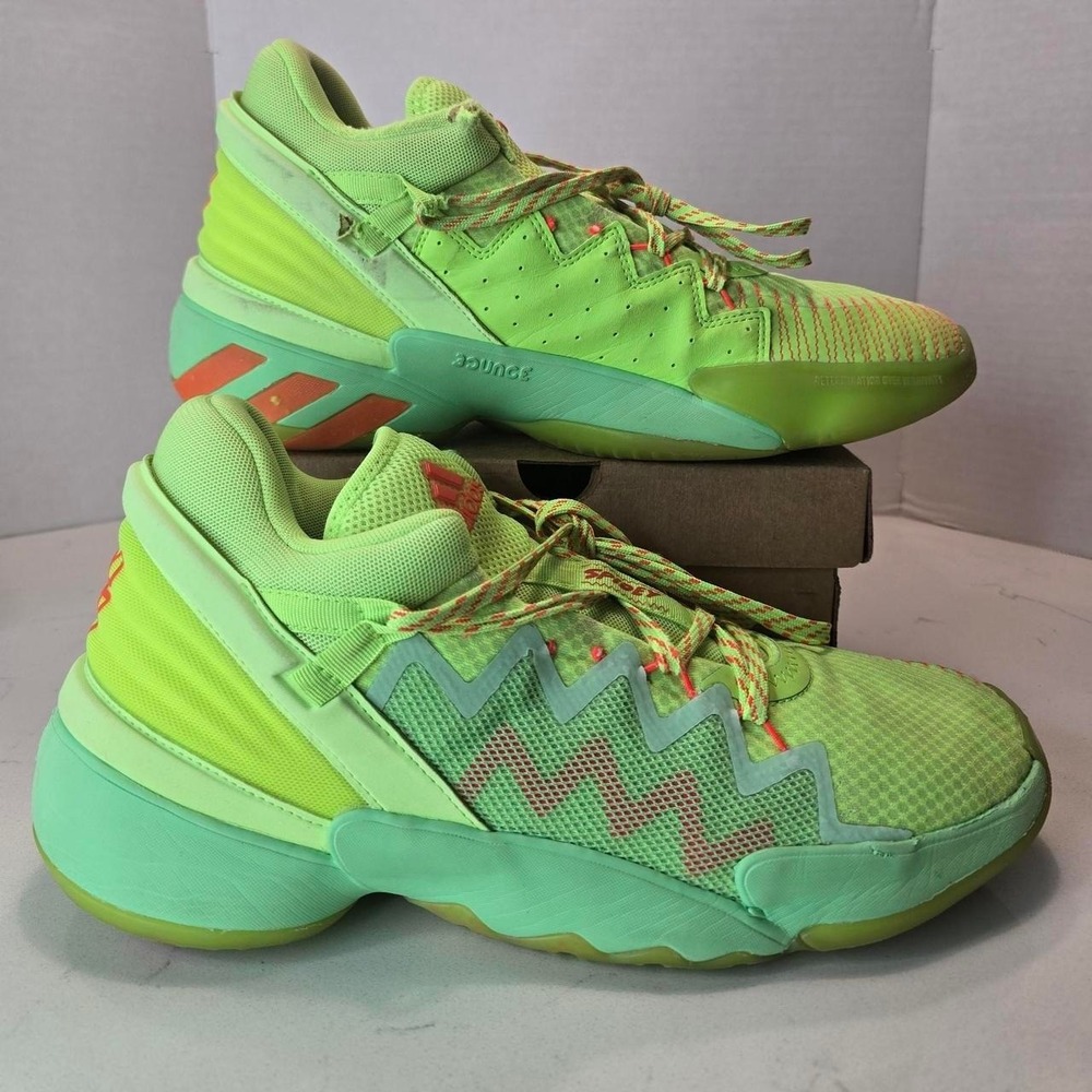 2020 Marvel x adidas D.O.N. Issue #2 'Spida Sense' mens size 11.5